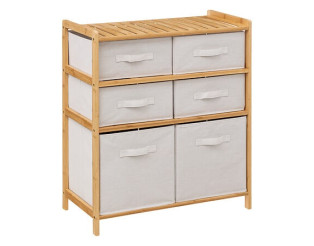 Etagère double rangement 6 cases Tidy - 174905
