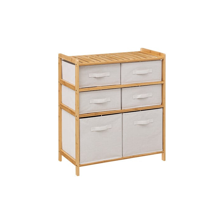 Etagère double rangement 6 cases Tidy - 174905