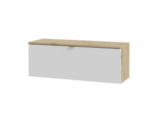 Meuble tv suspendu 100 cm Libertad Artisan / blanc