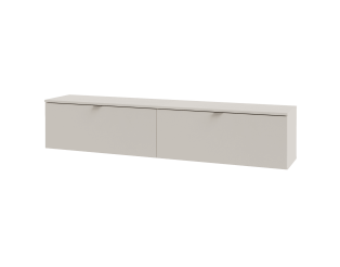 Meuble tv suspendu Libertad 180 cm sable