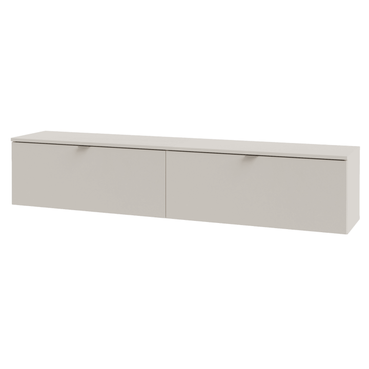 Meuble tv suspendu Libertad 180 cm sable