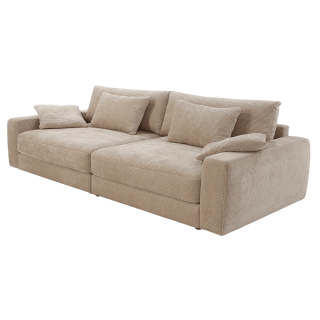 Big sofa Milano tissu beige
