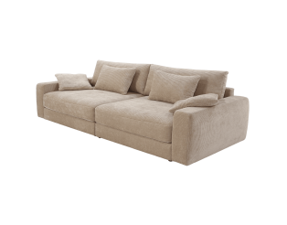 Big sofa Milano tissu beige