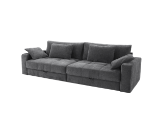 Big sofa Space chenille Gris foncé
