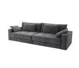 Big sofa Space chenille Gris foncé