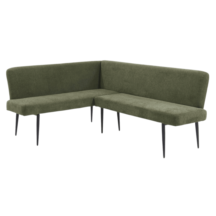 Banc de coin Melvin 1 droit Vert