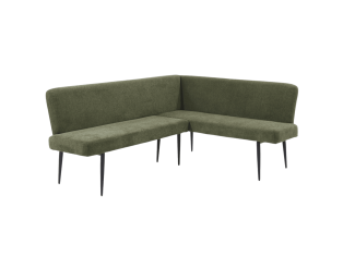 Banc de coin Melvin 1 gauche vert
