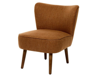 Fauteuil Aera Tissu ambre