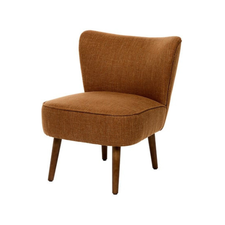 Fauteuil Aera Tissu ambre