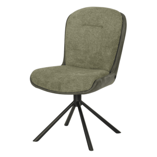 Chaise en tissu Trafford Grey