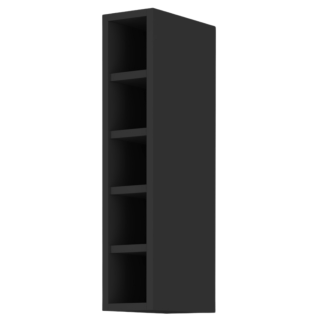 Haut étagère 15 cm Monza noyer