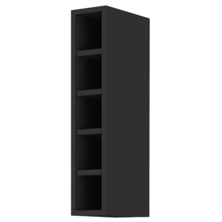 Haut étagère 15 cm Monza noyer