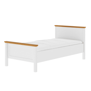 Lit 90 x 200 cm Maluno blanc