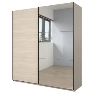 Armoire Lola 2 portes coulissantes S20