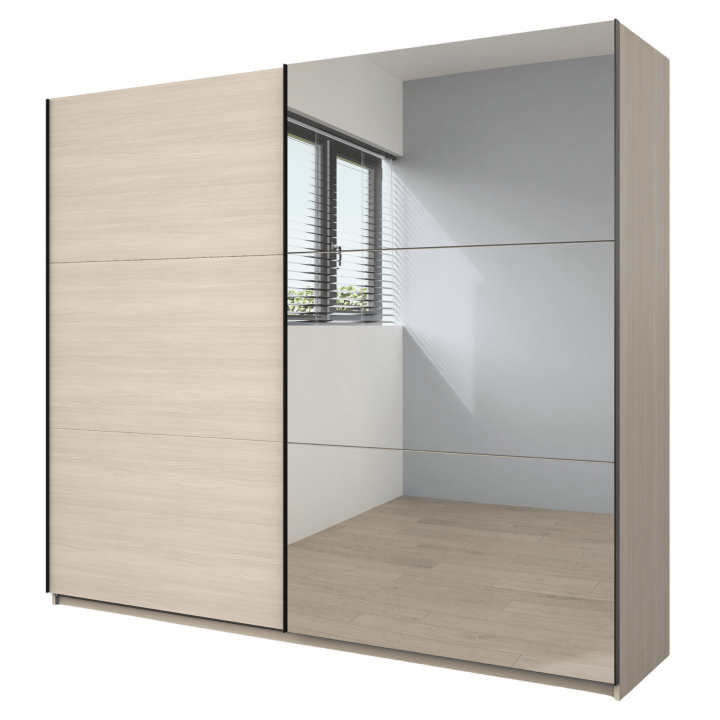 Armoire 2 portes coulissantes Lola 250 cm