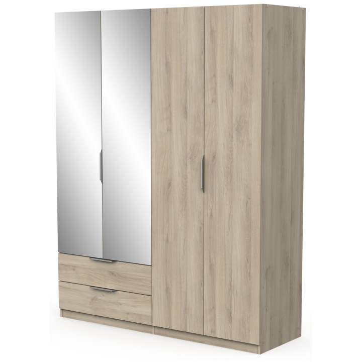 Armoire Ghost 4 portes chêne kronberg