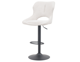 Chaise de bar Mori tissu Beige