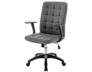 Chaise de bureau Luka gris 9709-3