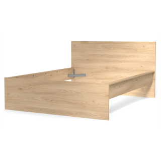 Lit 140 x 190 cm Mosaik Hickory ( sans literie ) ( sur commande )
