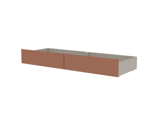 Lot de 2 tiroirs Terracotta Mosaik ( sur commande )