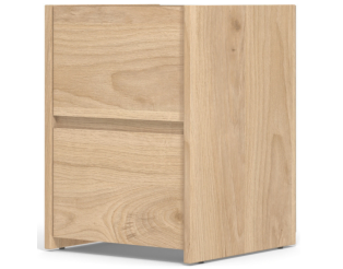 Chevet 2 tiroirs Mosaik décor Hickory ( sur commande )