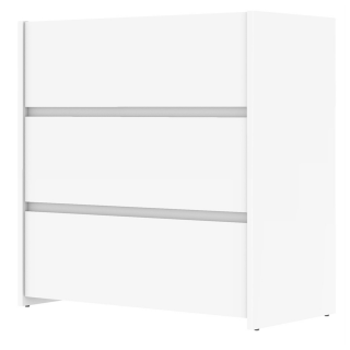 Commode 3 tiroirs Mosaik Blanc ( sur commande )