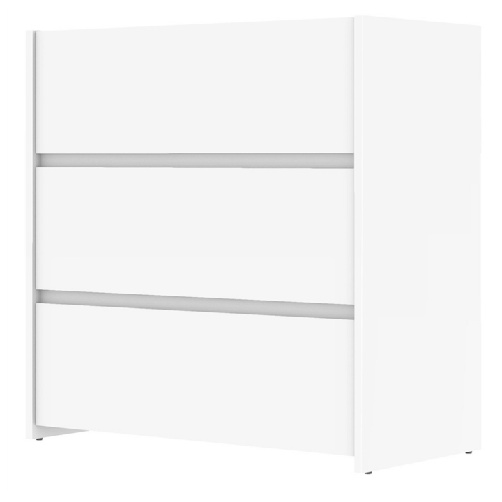 Commode 3 tiroirs Mosaik Blanc ( sur commande )