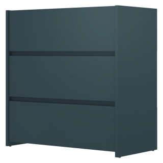 Commode 3 tiroirs Mosaik Bleu nuit ( sur commande )