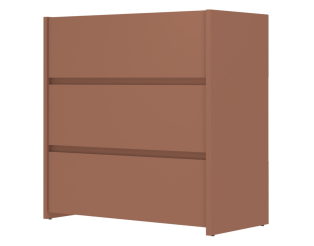 Commode 3 tiroirs Mosaik Terracota  ( sur commande )