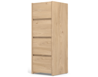 Chiffonier 4 tiroirs Mosaik Hickory ( sur commande )
