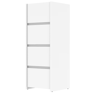 Chiffonnier 4 tiroirs Mosaik blanc ( sur commande )