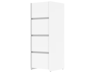 Chiffonnier 4 tiroirs Mosaik blanc ( sur commande )