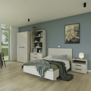 Chambre jeune avec lit 90 cm Lola