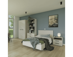 Chambre jeune avec lit 90 cm Lola