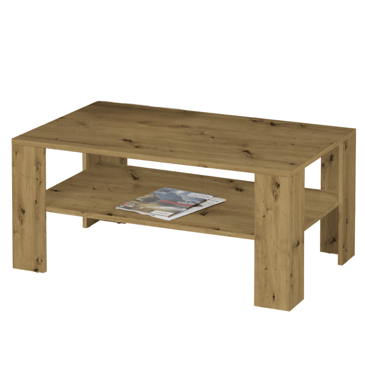 Table basse Joker chêne artisan