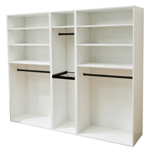 Casa - dressing 240 cm Blanc