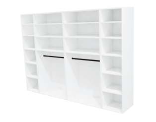Casa - dressing 270 cm Blanc