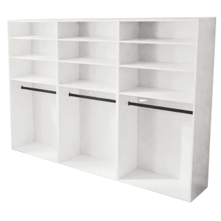 Casa 2 - dressing 270 cm blanc