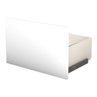 Casa-  Tiroir simple avec entourage L 60 cm Blanc