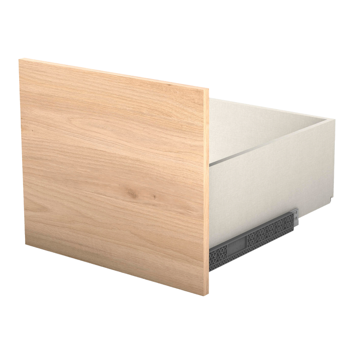 Casa - Tiroir double avec entourage L 45 cm Chêne hickory