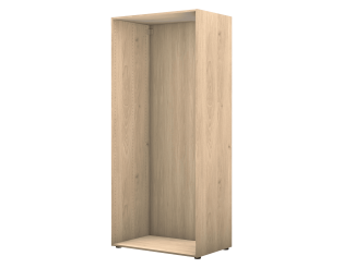 Caisson Casa HT204 cm - L 90 cm - P 56 cm Chêne Hikory