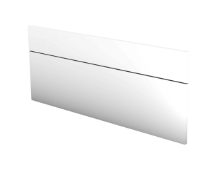 Kit 2 façades Casa  tiroir blanc L 90 cm