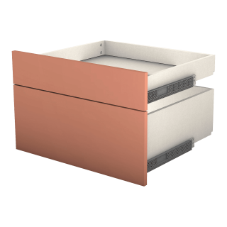 Tiroir double avec entourage Casa L 60 cm Terra