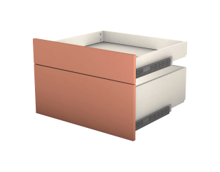 Tiroir double avec entourage Casa L 60 cm Terra