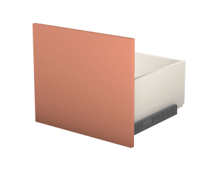 Tiroir simple avec entourage Casa L 45 cm Terra