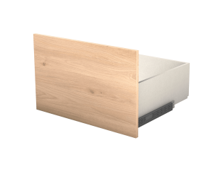 Tiroir simple avec ebtourage L 60 cm Casa Chêne hikory