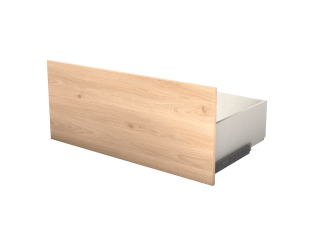 Tiroir simple avec entourage  L90 cm Casa Chêne hikory