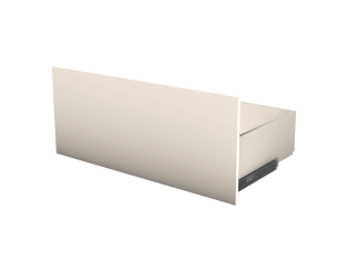 Tiroir simple avec entourage Casa L 90 cm sable