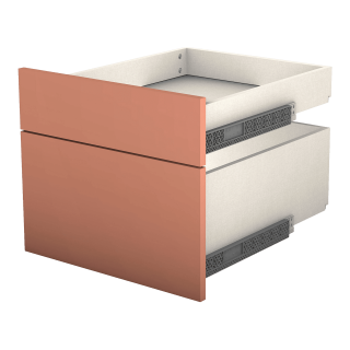 Tiroir double avec entourage Casa L 45 cm Terra