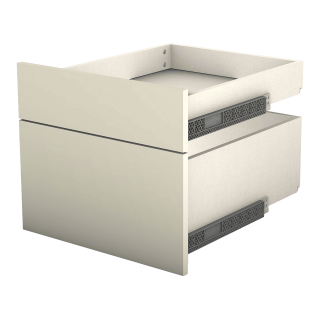 Tiroir double avec entourage Casa L 45 cm sauge